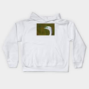 Great Egret Kids Hoodie